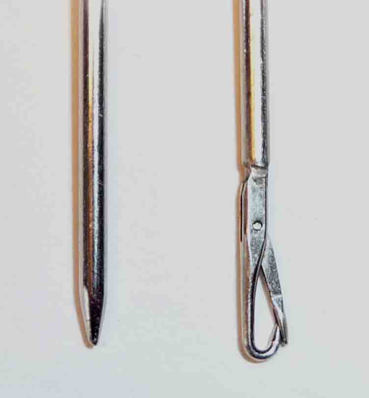 Reverse Latch Needle Ends